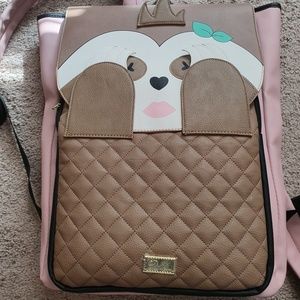 Betsey Johnson Sloth Backpack